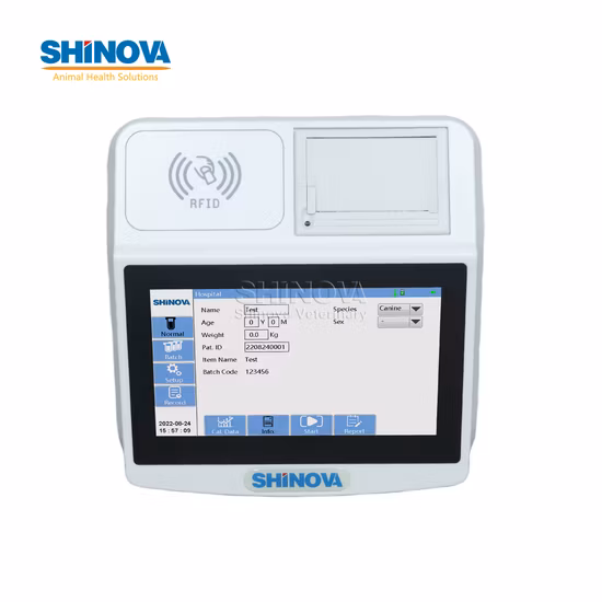 수의학 형광 면역분석 분석기 정량 수의학 면역형광 분석기(FQ-100)